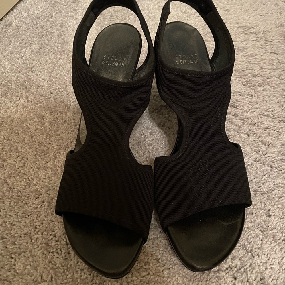 Stuart Weitzman Begauze Sandals - Size 11 Narrow